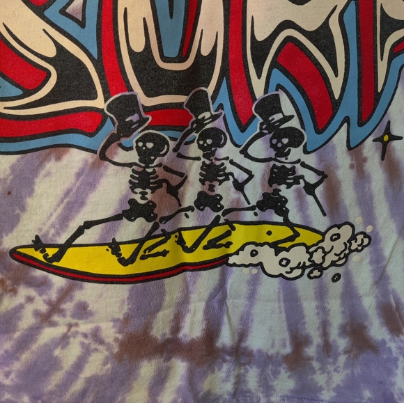 Grateful Dead X Chinatown Market tie dye T-shirt. sz XL - Picture 4 of 5
